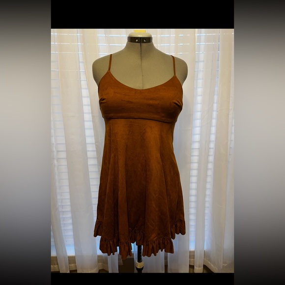 BCBGMaxazaria faux suede dress - Picture 2 of 16